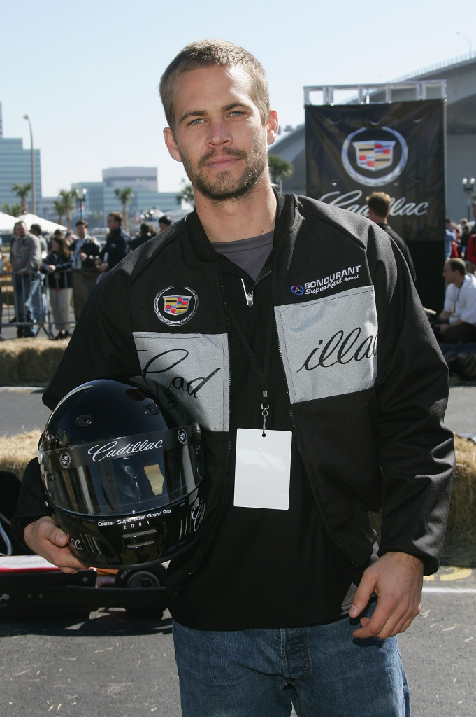 3rd Annual Cadillac Super Bowl Grand Prix Actor Paul Walker at the 3rd Annual Cadillac Super Bowl Grand Prix at the CSX Parking Lot on February 5, 2005 in Jacksonville, Florida.