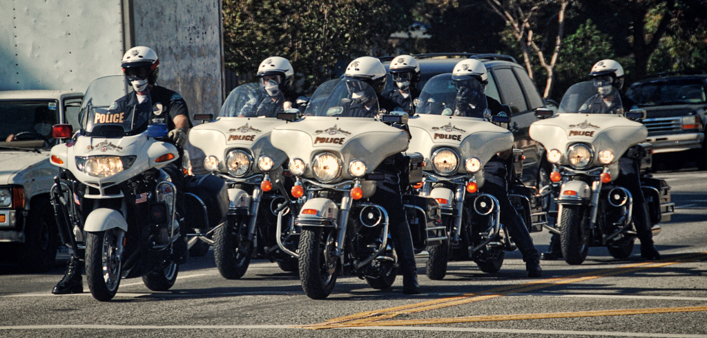lapd motorcycles police LAPD officers