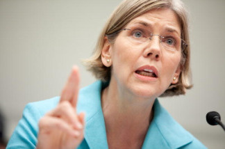 Elizabeth Warren, chairman of the TARP Congressional Oversight Panel, testifies at a hearing on Capitol Hill, on July 22, 2009 in Washington, DC.