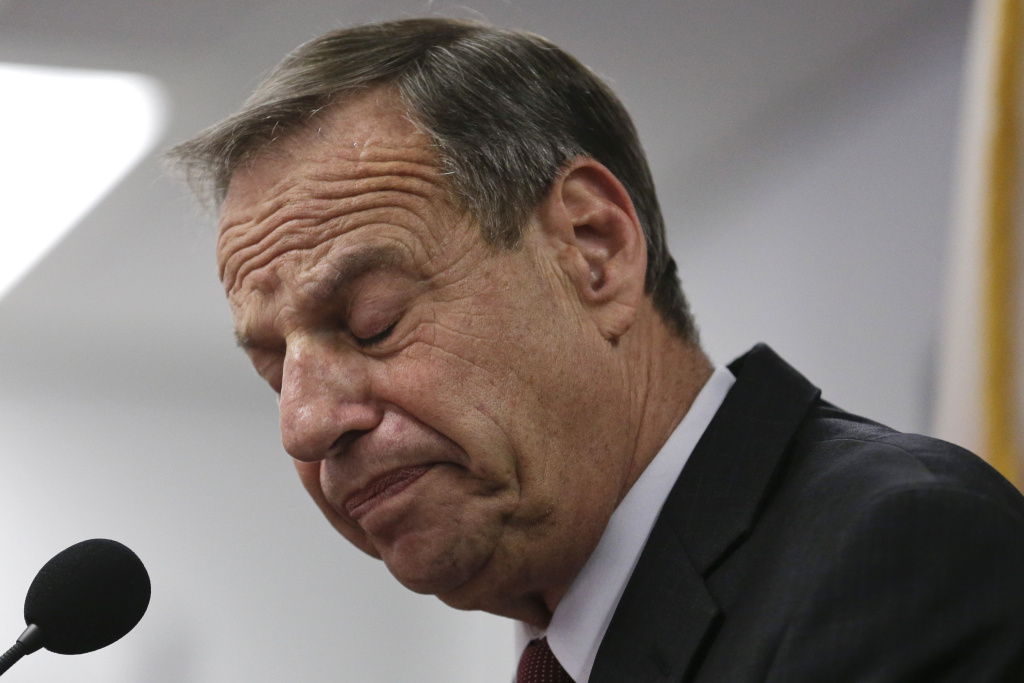 San Diego Mayor San Diego Mayor Bob Filner pauses as he speaks during a news conference at city hall Friday, July 26, 2013, in San Diego
