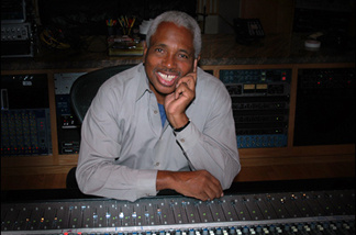 Mercer 7719 Keyboard player and record producer Clarence McDonald, in the studio.