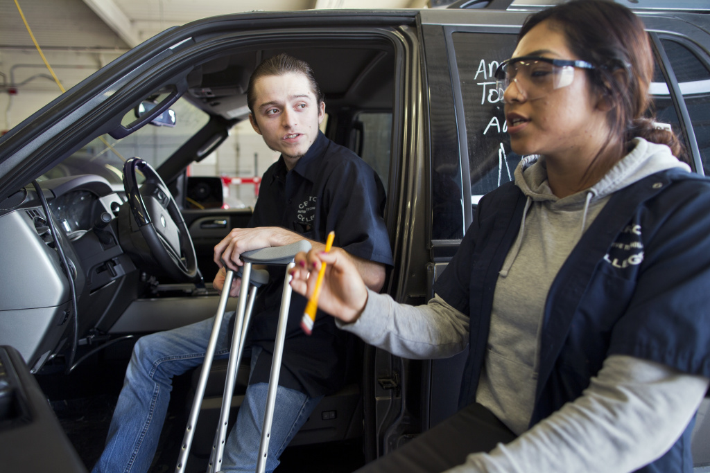 Slideshow Cerritos College a pipeline for auto technicians at