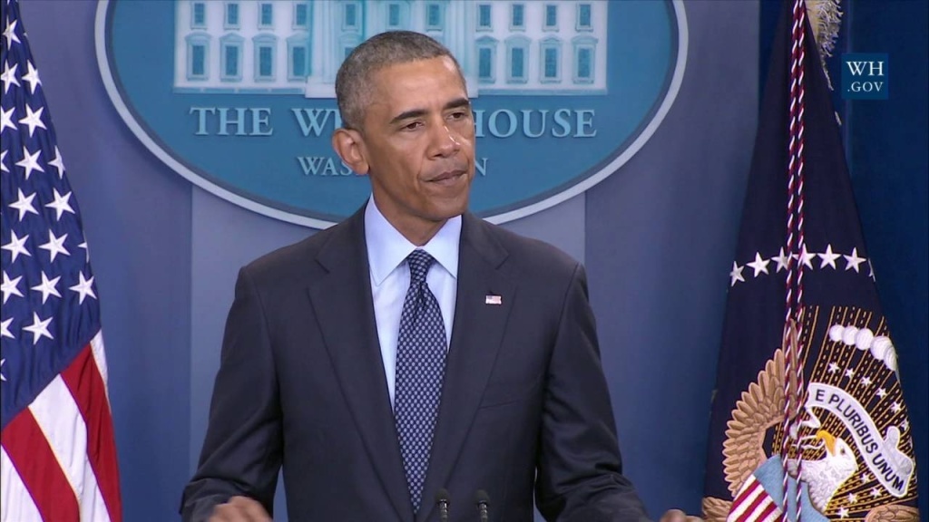 President Obama Delivers a Statement Obama reacts to the shooting in Orlando that left 50 dead at a nightclub on June 12, 2016.