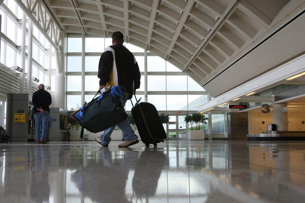 L.A./Ontario International Airport The City of Ontario has filed a legal claim to gain control over the L.A./Ontario International Airport. Some Inland Empire leaders this week criticized a plan by Los Angeles airport commissioners to increase the number of passengers at the Ontario airport. (L.A./ Ontario International Airport. Photo by David McNew/Getty Images)