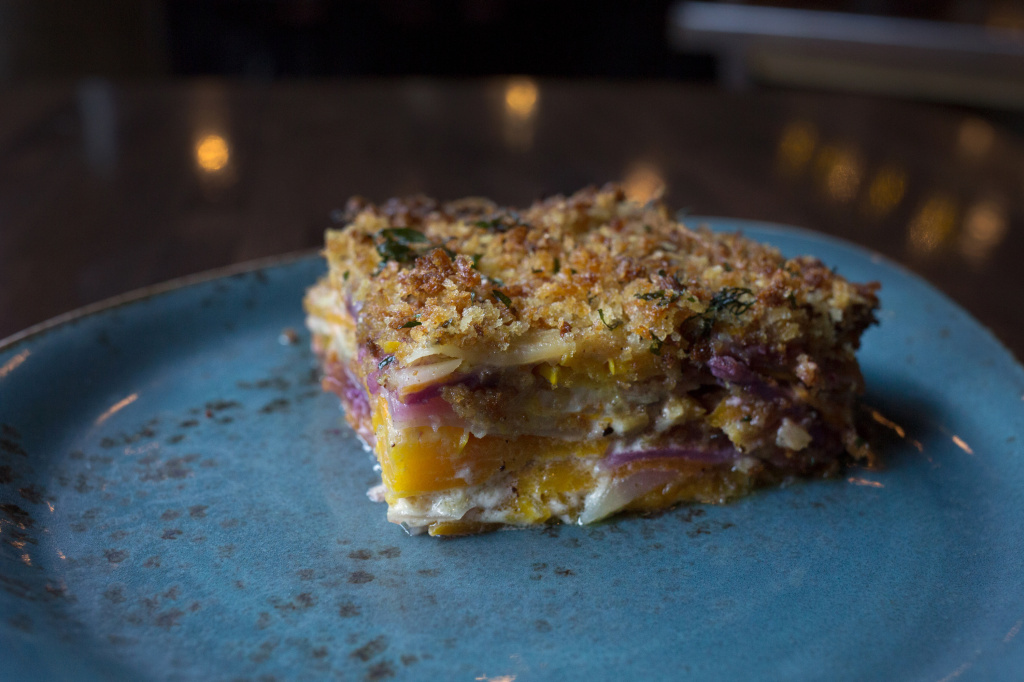 Chef Isabella has created a healthier and more savory alternative to sweet potato casserole. Chef Isabella has created a healthier and more savory alternative to sweet potato casserole.