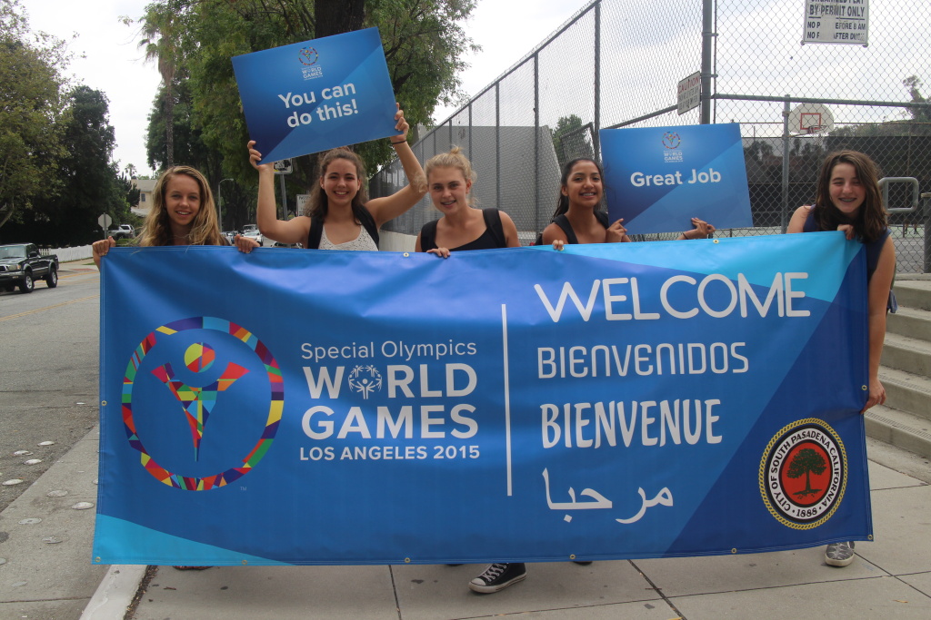 Special Olympics 2015 South Pasadena welcomes its host team for the Special Olympics.
