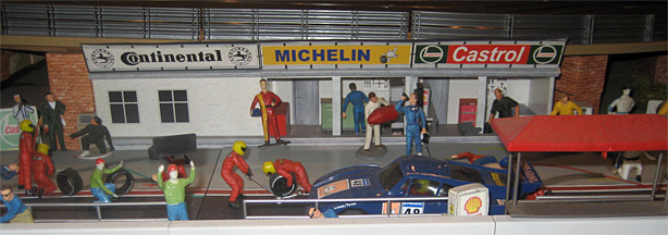 In the garage behind his home in Glendale, Steven Farr-Jones built the Slot Car race track of his childhood dreams.