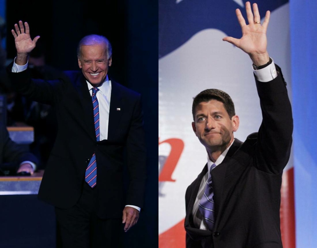 Vice President Joe Biden and Vice Presidential Candidate Paul Ryan