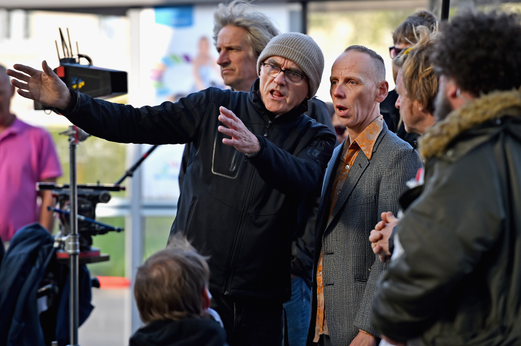 Filming Begins On Trainspotting 2 Director Danny Boyle and actor Ewan Bremner, on the set of the Trainspotting film sequel in Muirhouse shopping centre on May 11, 2016 in Edinburgh, Scotland. The long awaited Trainspotting 2 is being filmed in Edinburgh and Glasgow, 20 years after the original was released it will also see the cast from the first film returning including Ewan McGregor, Jonny Lee Miller and Robert Carlyle.