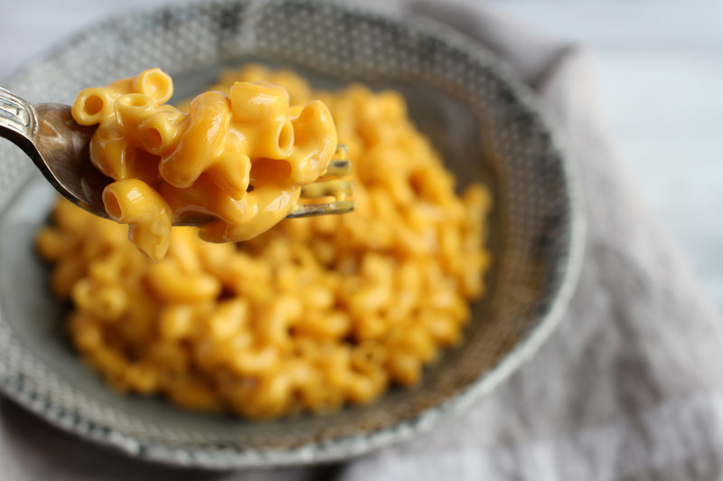 Bean Pasta Chickpea mac and cheese: Chickpeas contain generous amounts of minerals like manganese and the essential B vitamin, folate.