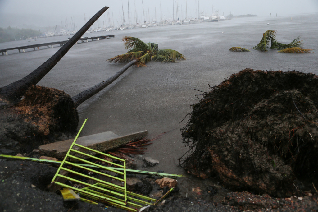 gettyimages-843488960_slide-109e300c11b2040d4811711ae5b472e37f6e9809-s1200.jpg Bits of debris are strewn near the Puerto Chico Harbor in Fajardo, Puerto Rico, as Hurricane Irma hit the U.S. territory.