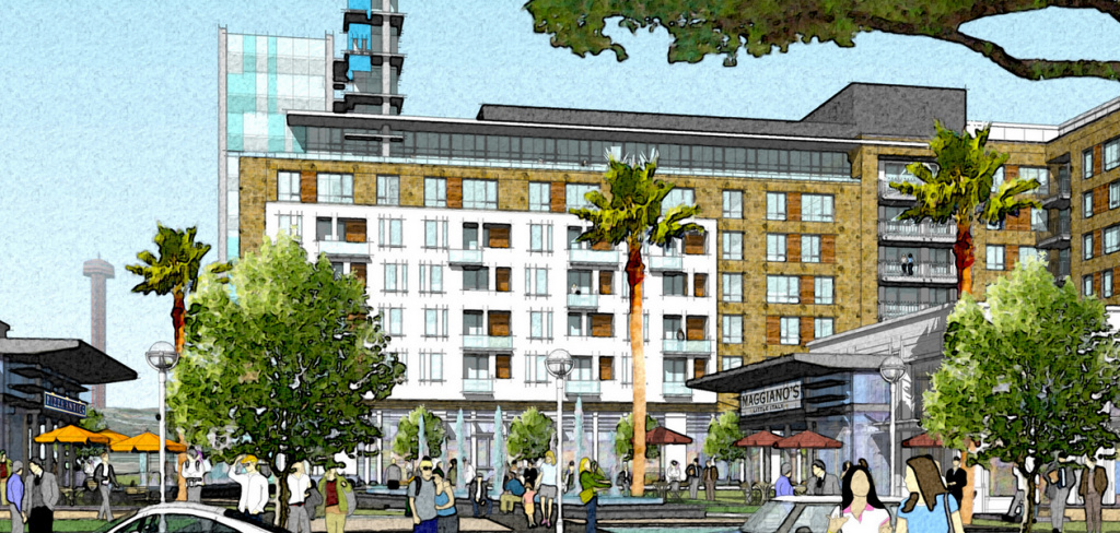 Newhall Ranch Newhall Ranch will start out with two villages with 5,500 homes and 2.5 million square feet of commercial space between them.