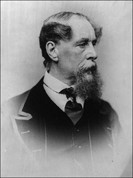 Mercer 7478 An archive photograph of Charles Dickens.
