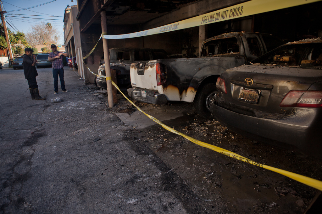 LA arson suspect makes wobbly appearance in court after being charged with 37 felony counts 89