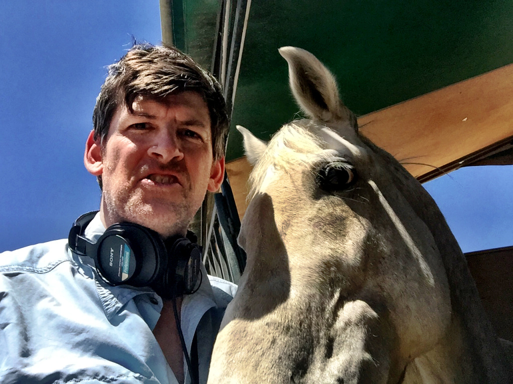 Off-Ramp host John Rabe at the Hansen Dam Equestrian Center. Off-Ramp host John Rabe at the Hansen Dam Equestrian Center.