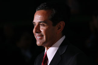 LA mayor Antonio Villaraigosa attends the premiere of Paramount Pictures' 'Waiting For Superman' at the Paramount Theatre on September 20, 2010 in Hollywood, California.