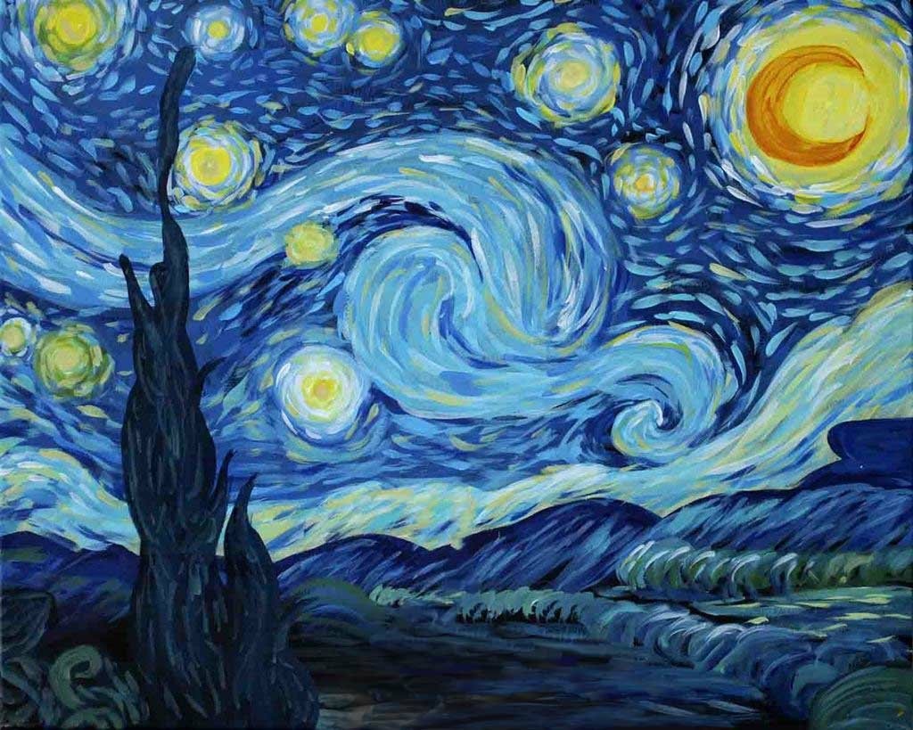 Starry Night, by Vincent Van Gogh