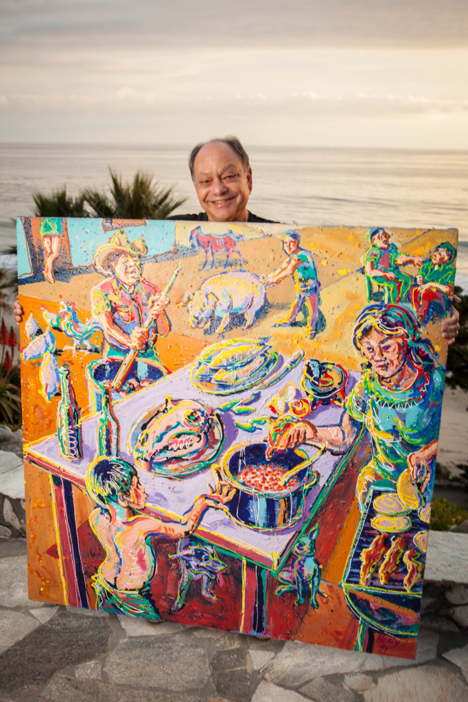 35-painting_enl-aacb735b6cbcd48c00c4edba2768cc9794790e5f-s1400.jpeg Cheech Marin describes Wayne Alaniz Healy's Una Tarde en Meoqui as