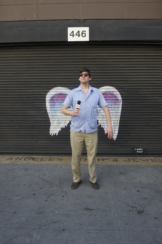 Off-Ramp host John Rabe prepares to leave the nest. Off-Ramp host John Rabe prepares to leave the nest.