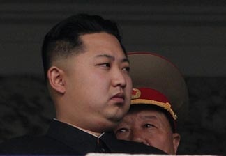 Mercer 11042 North Korea leader Kim Jong Il's son Kim Jong Un, left, stands with a general during a massive military parade marking the 65th anniversary of the communist nation's ruling Workers Party in Pyongyang, North Korea, on Sunday.