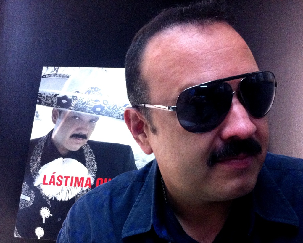 Latin pop superstar Pepe Aguilar, son of mariachi Antonio Aguilar and film star Flor Silvestre, at his office in the Valley. Latin pop superstar Pepe Aguilar, son of mariachi Antonio Aguilar and film star Flor Silvestre, at his office in the Valley.