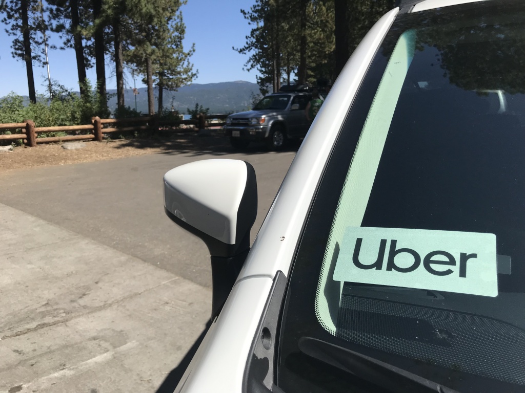 Uber drivers in South Lake Tahoe see demand spike during tourist seasons, and plummet at other times of year, Aug. 27, 2019. Uber drivers in South Lake Tahoe see demand spike during tourist seasons, and plummet at other times of year, Aug. 27, 2019.