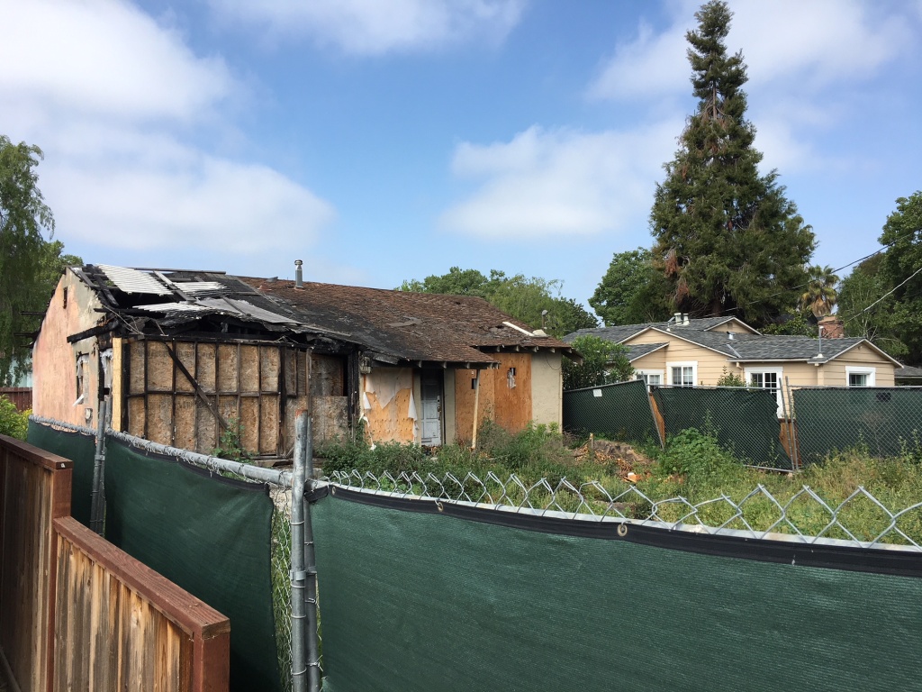 This burned out home in San Jose sold for more than $900,000. This burned out home in San Jose sold for more than $900,000.