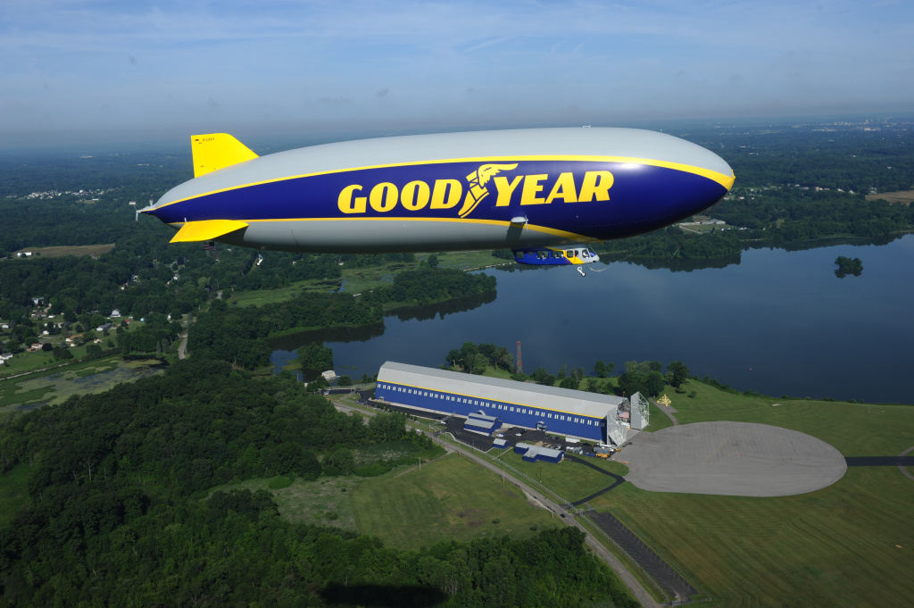 Take Two | Audio: Hitching a ride in Goodyear's new Wingfoot Two blimp