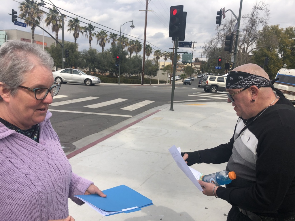 Audrey Woolfolk This February, Audrey Woolfolk went to Boyle Heights to look for Julie and pass out Missing Person fliers. She hadn’t heard from Julie since November 2018.