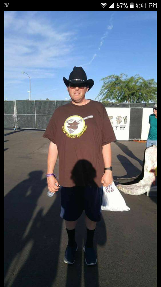 Las Vegas shooting victim Chris Hazencomb. Las Vegas shooting victim Chris Hazencomb.