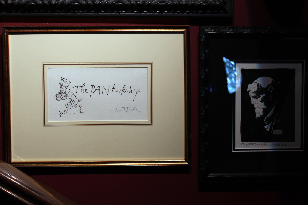 Bleak House Pan Art on the walls of