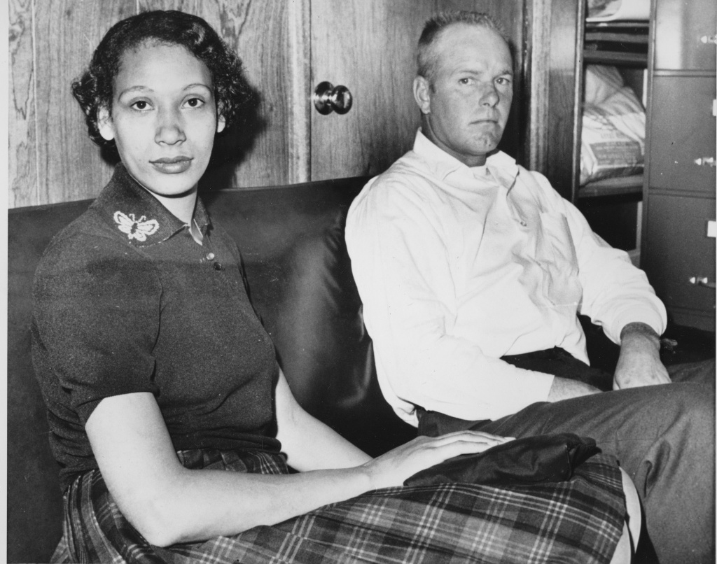 File photo of Mildred and Richard Loving in 1965. The ruling on the couple's 1967 Supreme Court case legalized interracial marriage. File photo of Mildred and Richard Loving in 1965. The ruling on the couple's 1967 Supreme Court case legalized interracial marriage.