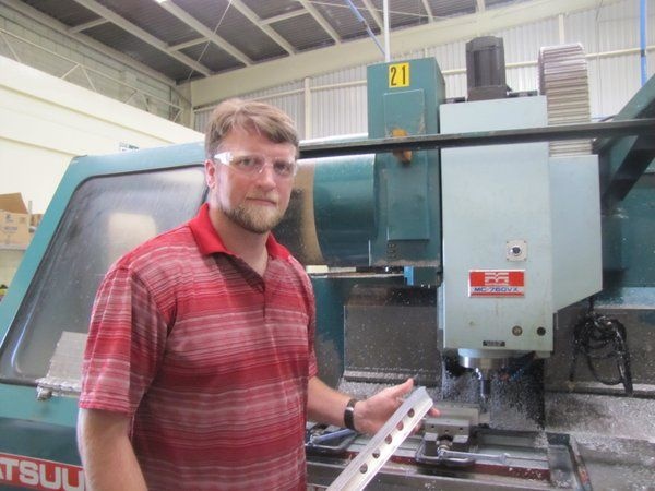 NAFTA Mexico Jobs Bill Jordan in his company's Mexicali plant.