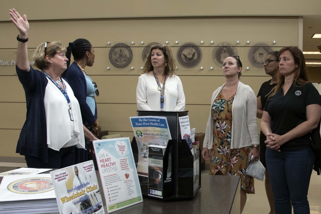 Female airmen attend a 2018 Women's Health Transition Pilot Program course at MacDill Air Force Base in Florida. Female airmen attend a 2018 Women's Health Transition Pilot Program course at MacDill Air Force Base in Florida.