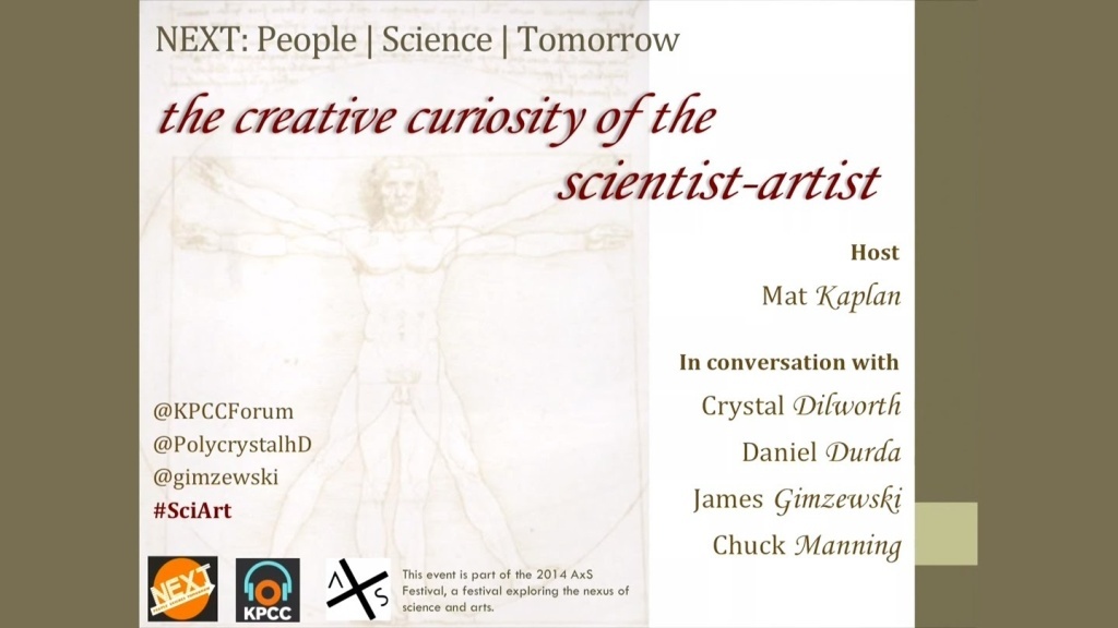 NEXT: the creative curiosity of the scientist–artist We explore the unbreakable connection between artistic expression and research in this edition of our science series, NEXT: People | Science | Tomorrow.