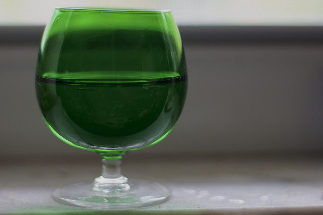 Pessimism A glass of water representing the proverbial half-full, half-empty adage. A new German study finds that pessimism is good for your health.