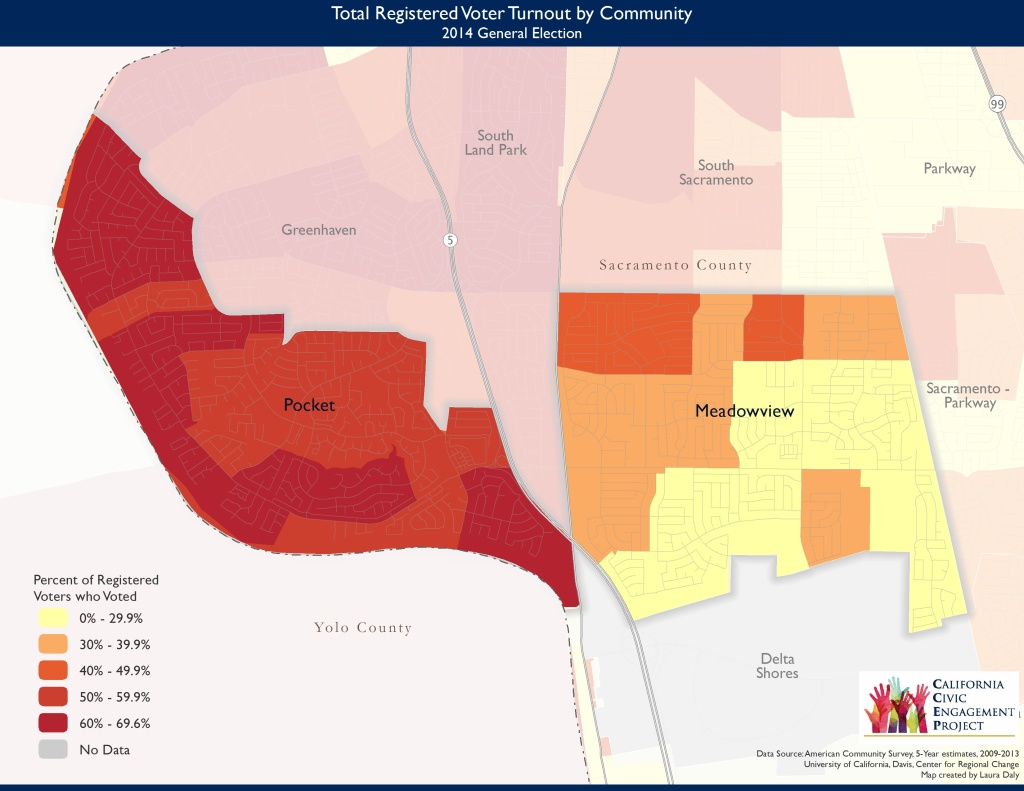 The total registered voter turnout by community. The total registered voter turnout by community.