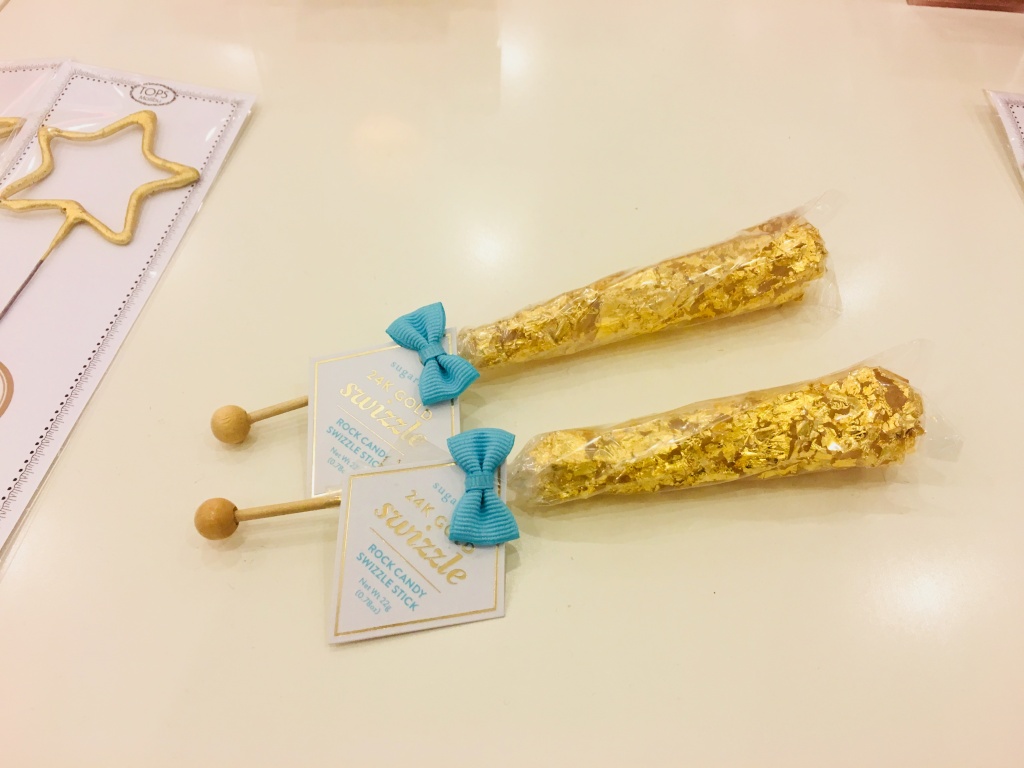 Lunar New Year 2018 24 carat gold wrapped candy at Sugarfina