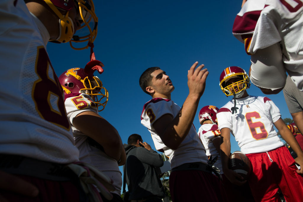 Take Two PHOTOS LA High school football fans prepare for the East LA
