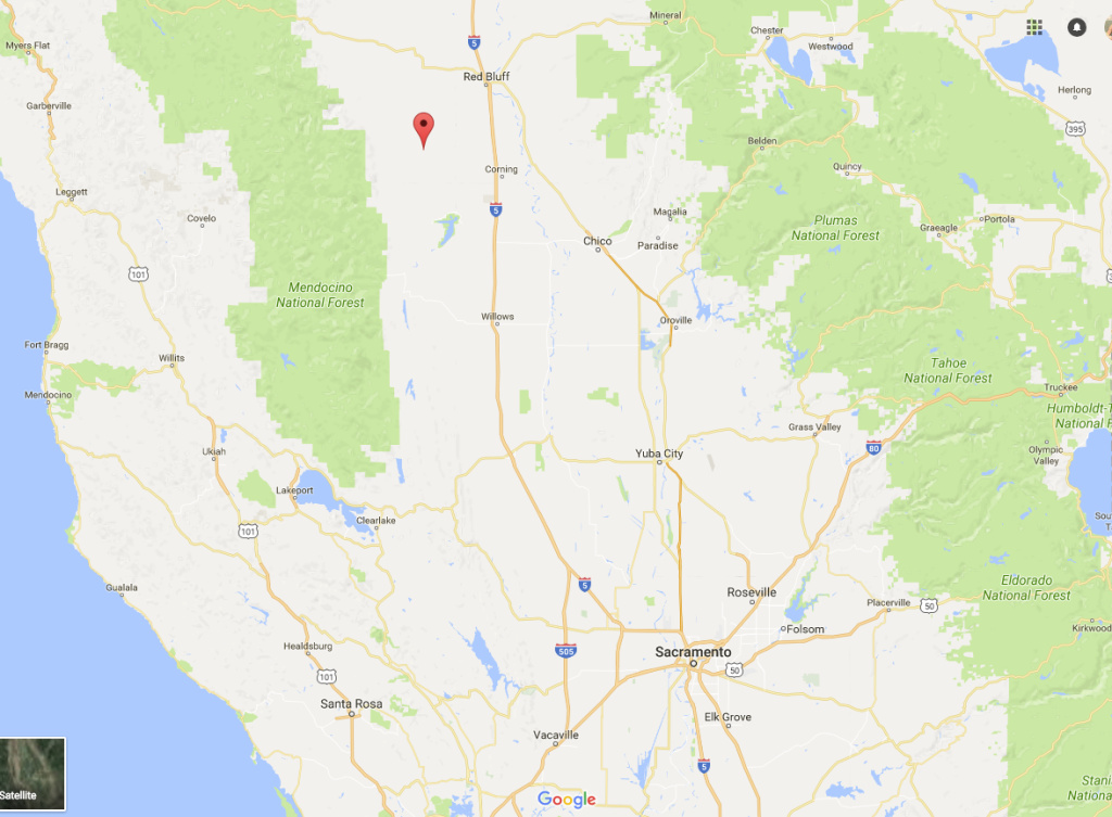 Map Rancho Tehama shooting At least 4 people killed at multiple