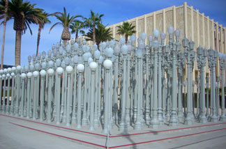 Los Angeles County Museum of Art: Chris Burden's "Urban Light"