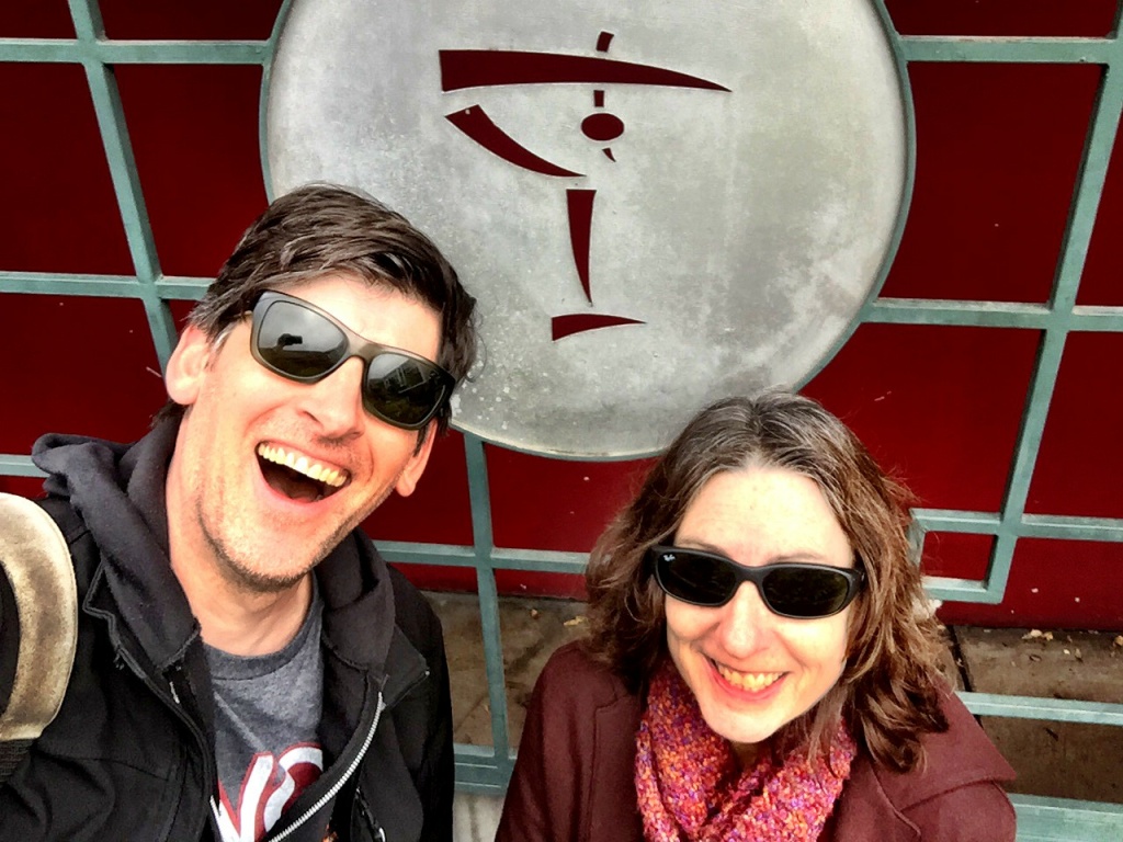 KPCC's John Rabe and crime writer Denise Hamilton outside the shuttered Formosa Cafe in West Hollywood. KPCC's John Rabe and crime writer Denise Hamilton outside the shuttered Formosa Cafe in West Hollywood.
