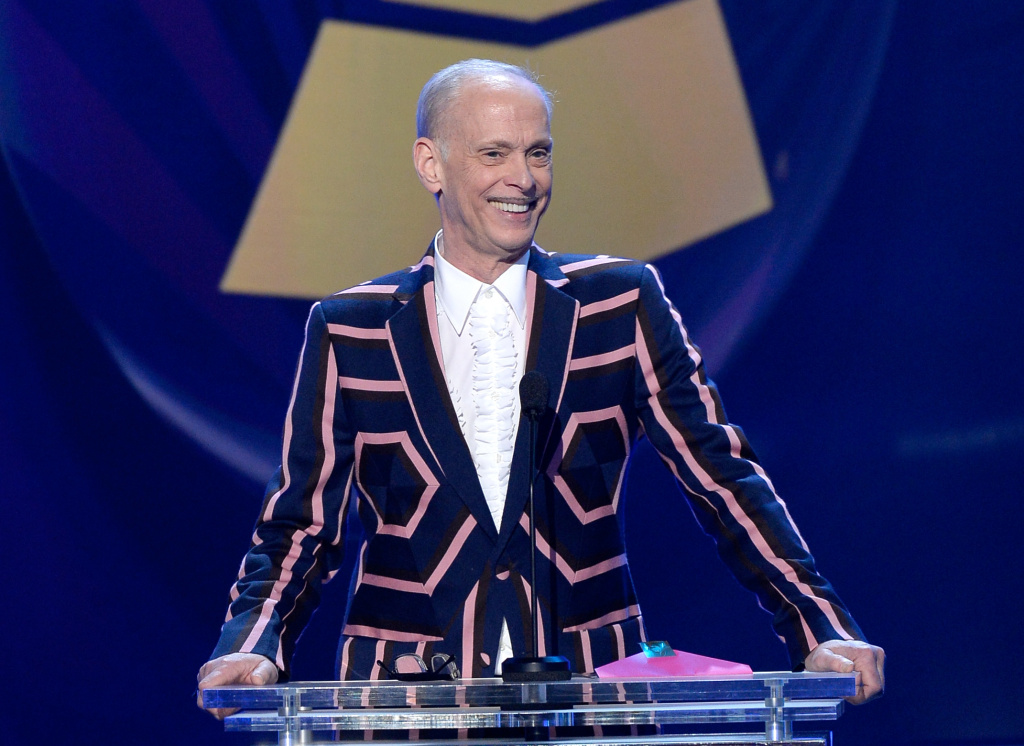 57th GRAMMY Awards - Premiere Ceremony Filmmaker John Waters speaks onstage during the the 57th Annual Crammy Awards Premiere Ceremony on February 8, 2015 in Los Angeles, California.