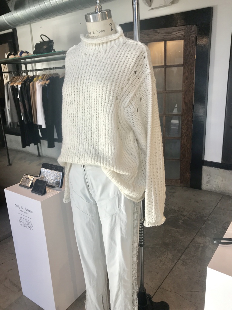 Rag & Bone As part of Rag & Bone's Star Wars collection, an outfit inspired by Princess Leia's Hoth outfit.