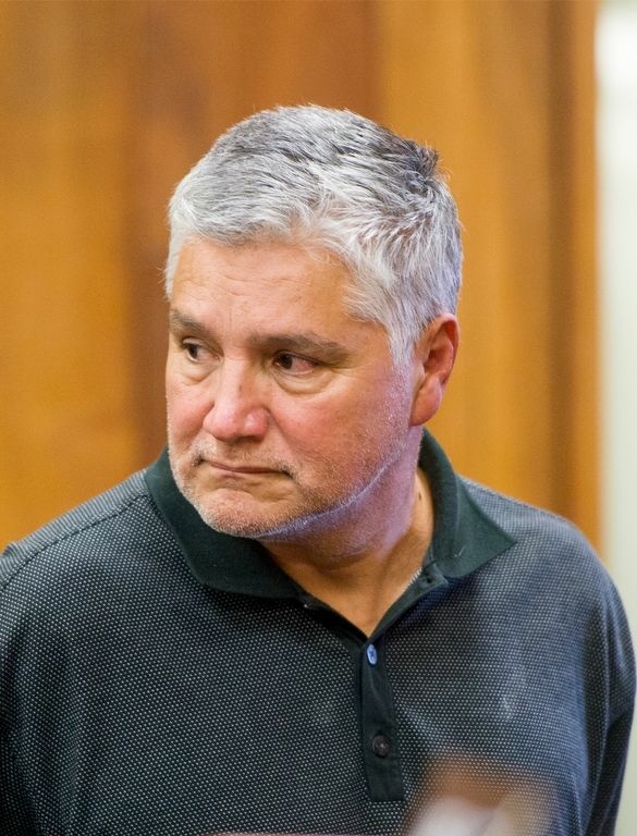 Robert Pimentel (CQ), a former fourth-grade teacher charged with multiple counts of sexual molestation, is arraigned at Los Angeles Superior Court, in Long Beach, Calif., on Thursday, Jan. 24, 2013.