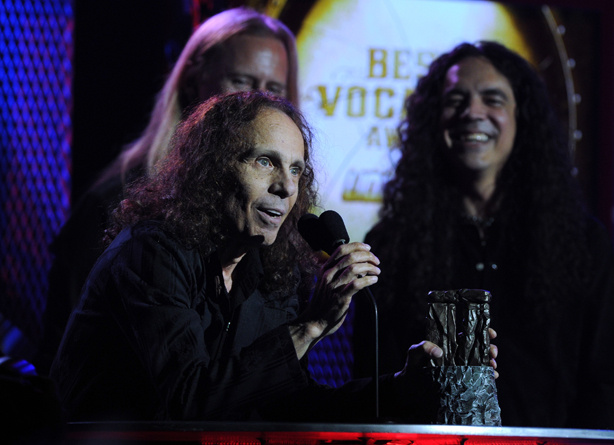 Ronnie James Dio died at at 67 on Sunday, May 16, 2010. Dio announced last fall he was suffering from stomach cancer.