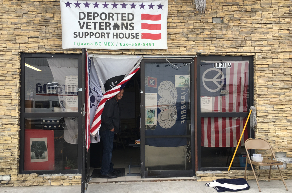 Veterans Face Deportation The Deported Veterans House has become a gathering place for veterans stranded in Tijuana after deportation. Organizers there have a database with 350 deported veteran cases, an indication, they say, that the real count is much higher.
