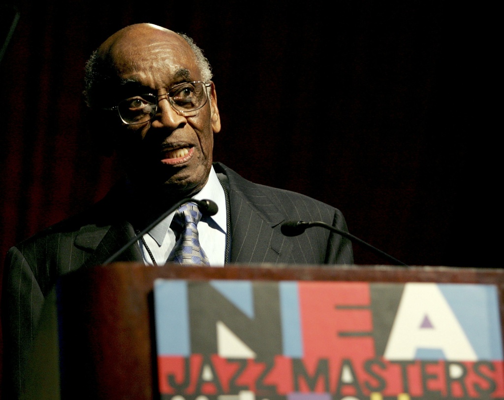 The late John Levy speaking at the 2006 National Endowment for the Arts Jazz Masters Gala.