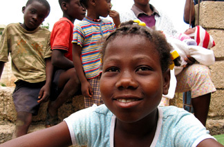 Berlyne Chery, 13, after being returned to her village of Calebasse, Haiti. She was one of the 33 children taken by a group of U.S. missionaries after the earthquake in January. The missionaries claimed the children were orphans, but they all have living parents.