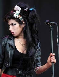 Mercer 19717 British singer Amy Winehouse performing in 2008